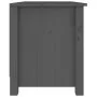 Solid pine wood shoe bench in gray, 70x38x45.5 cm by vidaXL, Shoe racks and shoe organizers - Ref: Foro24-813771, Price: 39,6...