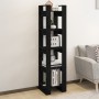 Regal/Trennwand aus schwarzem Kiefernholz 41x35x160 cm von vidaXL, Bücherregale und Regale - Ref: Foro24-813873, Preis: 50,58...