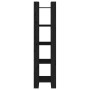 Estantería/divisor de espacios madera pino negro 41x35x160 cm by vidaXL, Bookcases and shelves - Ref: Foro24-813873, Price: 5...