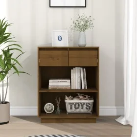 Konsolentisch in Honigbraun Kiefer massiv 60x34x75 cm von vidaXL, Sideboards - Ref: Foro24-813837, Preis: 65,59 €, Rabatt: %