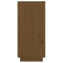 Solid pine wood honey brown console table 60x34x75 cm by vidaXL, Sideboards - Ref: Foro24-813837, Price: 66,34 €, Discount: %
