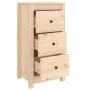 Solid pine wood sideboard 40x35x80 cm by vidaXL, Sideboards - Ref: Foro24-813739, Price: 73,43 €, Discount: %