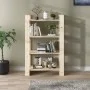 Solid pine wood shelf/space divider 80x35x125 cm by vidaXL, Bookcases and shelves - Ref: Foro24-813904, Price: 59,22 €, Disco...