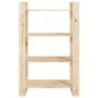 Solid pine wood shelf/space divider 80x35x125 cm by vidaXL, Bookcases and shelves - Ref: Foro24-813904, Price: 59,22 €, Disco...