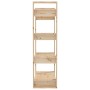 Solid pine wood shelf/space divider 80x35x125 cm by vidaXL, Bookcases and shelves - Ref: Foro24-813904, Price: 60,10 €, Disco...