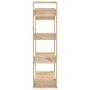 Solid pine wood shelf/space divider 80x35x125 cm by vidaXL, Bookcases and shelves - Ref: Foro24-813904, Price: 59,22 €, Disco...