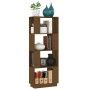 Honey brown pine wood shelf/space divider 51x25x132cm by vidaXL, Bookcases and shelves - Ref: Foro24-814042, Price: 55,77 €, ...