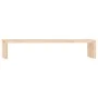 Solid pine wood monitor stand 50x27x10 cm by vidaXL, Computer bases and risers - Ref: Foro24-813944, Price: 20,10 €, Discount: %