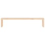 Solid pine wood monitor stand 50x27x10 cm by vidaXL, Computer bases and risers - Ref: Foro24-813944, Price: 20,27 €, Discount: %