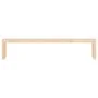 Solid pine wood monitor stand 50x27x10 cm by vidaXL, Computer bases and risers - Ref: Foro24-813944, Price: 20,10 €, Discount: %
