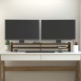 Massivholz Monitorständer honigbraun Kiefer 100x27x15 cm von vidaXL, Computersockel und -erhöhungen - Ref: Foro24-814027, Pre...