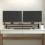 Solid pine wood monitor stand in honey brown color, 100x27x15 cm. by vidaXL, Computer bases and risers - Ref: Foro24-814027, ...