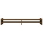 Solid pine wood monitor stand in honey brown color, 100x27x15 cm. by vidaXL, Computer bases and risers - Ref: Foro24-814027, ...
