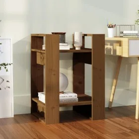 Honey brown pine shelf/space divider 41x35x57 cm by vidaXL, Bookcases and shelves - Ref: Foro24-813857, Price: 28,70 €, Disco...