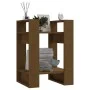 Honey brown pine shelf/space divider 41x35x57 cm by vidaXL, Bookcases and shelves - Ref: Foro24-813857, Price: 28,70 €, Disco...