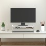 Solid white pine wood monitor stand 50x27x15 cm by vidaXL, Computer bases and risers - Ref: Foro24-814020, Price: 26,70 €, Di...