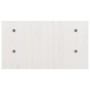 Solid white pine wood monitor stand 50x27x15 cm by vidaXL, Computer bases and risers - Ref: Foro24-814020, Price: 26,70 €, Di...