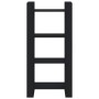 Black solid wood shelving/space divider 60x35x125 cm by vidaXL, Bookcases and shelves - Ref: Foro24-813888, Price: 59,42 €, D...