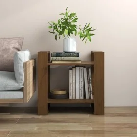 Pine honey brown shelf/space divider 60x35x57 cm by vidaXL, Bookcases and shelves - Ref: Foro24-813877, Price: 34,36 €, Disco...