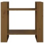 Regal/Raumteiler aus honigbraunem Kiefernholz 60x35x57 cm von vidaXL, Bücherregale und Regale - Ref: Foro24-813877, Preis: 40...