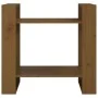Regal/Raumteiler aus honigbraunem Kiefernholz 60x35x57 cm von vidaXL, Bücherregale und Regale - Ref: Foro24-813877, Preis: 34...