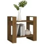 Regal/Raumteiler aus honigbraunem Kiefernholz 60x35x57 cm von vidaXL, Bücherregale und Regale - Ref: Foro24-813877, Preis: 34...