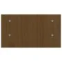 Monitor stand solid pine wood honey brown 50x27x15 cm by vidaXL, Computer bases and risers - Ref: Foro24-814022, Price: 21,57...