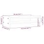 Monitor stand solid pine wood honey brown 50x27x15 cm by vidaXL, Computer bases and risers - Ref: Foro24-814022, Price: 21,57...