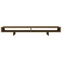 Monitor stand solid honey brown pine wood 100x27x14 cm by vidaXL, Computer bases and risers - Ref: Foro24-814007, Price: 52,4...