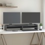 Solid pine wood monitor stand 100x24x16 cm in gray. by vidaXL, Computer bases and risers - Ref: Foro24-813991, Price: 36,03 €...