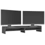 Solid pine wood monitor stand 100x24x16 cm in gray. by vidaXL, Computer bases and risers - Ref: Foro24-813991, Price: 35,66 €...