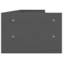 Solid pine wood monitor stand 100x24x16 cm in gray. by vidaXL, Computer bases and risers - Ref: Foro24-813991, Price: 35,66 €...