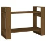 Honey brown wooden shelf/space divider 80x35x56.5 cm by vidaXL, Bookcases and shelves - Ref: Foro24-813897, Price: 49,60 €, D...