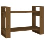 Honigbraunes Holzregal/Raumteiler 80x35x56,5 cm von vidaXL, Bücherregale und Regale - Ref: Foro24-813897, Preis: 50,22 €, Rab...
