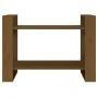 Honey brown wooden shelf/space divider 80x35x56.5 cm by vidaXL, Bookcases and shelves - Ref: Foro24-813897, Price: 49,60 €, D...