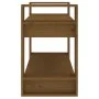 Honigbraunes Holzregal/Raumteiler 80x35x56,5 cm von vidaXL, Bücherregale und Regale - Ref: Foro24-813897, Preis: 49,57 €, Rab...