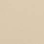 Cojines de silla de jardín 4 uds tela Oxford beige 50x50x4 cm