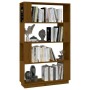 Regal/Trennwand aus honigbraunem Kiefernholz, 80 x 25 x 132 cm von vidaXL, Bücherregale und Regale - Ref: Foro24-814062, Prei...
