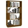 Regal/Trennwand aus honigbraunem Kiefernholz, 80 x 25 x 132 cm von vidaXL, Bücherregale und Regale - Ref: Foro24-814062, Prei...