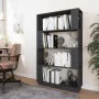 Gray pine wood shelf/space divider 80x25x132 cm by vidaXL, Bookcases and shelves - Ref: Foro24-814061, Price: 66,47 €, Discou...