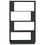 Gray pine wood shelf/space divider 80x25x132 cm by vidaXL, Bookcases and shelves - Ref: Foro24-814061, Price: 67,25 €, Discou...