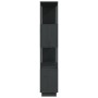 Gray pine wood shelf/space divider 80x25x132 cm by vidaXL, Bookcases and shelves - Ref: Foro24-814061, Price: 67,25 €, Discou...