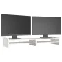Monitorständer aus massivem Kiefernholz weiß 100x27x15 cm von vidaXL, Computersockel und -erhöhungen - Ref: Foro24-814025, Pr...