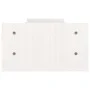 Monitorständer aus massivem Kiefernholz weiß 100x27x15 cm von vidaXL, Computersockel und -erhöhungen - Ref: Foro24-814025, Pr...