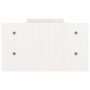 Monitorständer aus massivem Kiefernholz weiß 100x27x15 cm von vidaXL, Computersockel und -erhöhungen - Ref: Foro24-814025, Pr...
