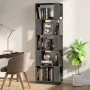 Kiefernholz Bücherregal/Raumteiler grau 51x25x163,5 cm von vidaXL, Bücherregale und Regale - Ref: Foro24-814046, Preis: 63,30...