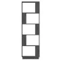 Shelf / space divider in gray pine wood 51x25x163.5 cm by vidaXL, Bookcases and shelves - Ref: Foro24-814046, Price: 63,31 €,...