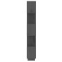 Shelf / space divider in gray pine wood 51x25x163.5 cm by vidaXL, Bookcases and shelves - Ref: Foro24-814046, Price: 64,03 €,...