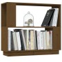 Pine wood shelf/divider honey brown 80x25x70 cm by vidaXL, Bookcases and shelves - Ref: Foro24-814052, Price: 49,08 €, Discou...