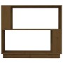 Pine wood shelf/divider honey brown 80x25x70 cm by vidaXL, Bookcases and shelves - Ref: Foro24-814052, Price: 49,08 €, Discou...